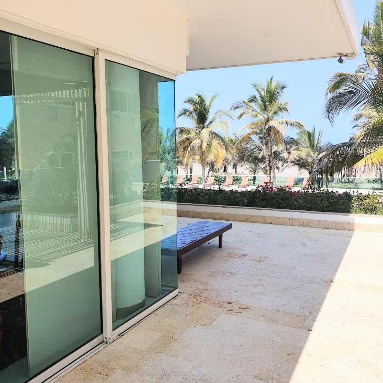 Cartagena vista directa al mar amplio apt con terraza privada - Apartamento con vistas al mar - 3