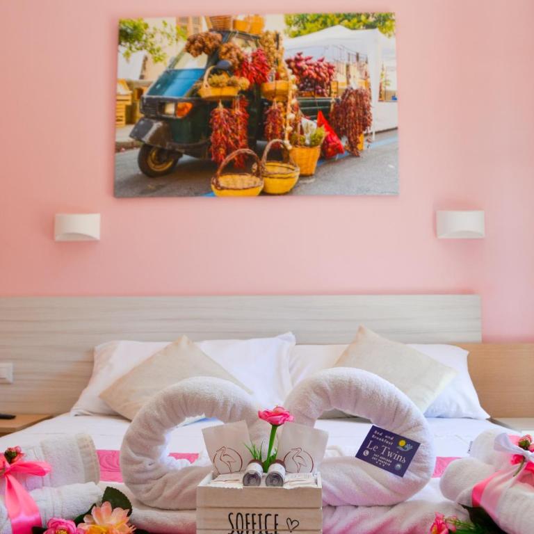 Le Twins -Bed and Breakfast - Camera Matrimoniale con Vista Giardino - 13