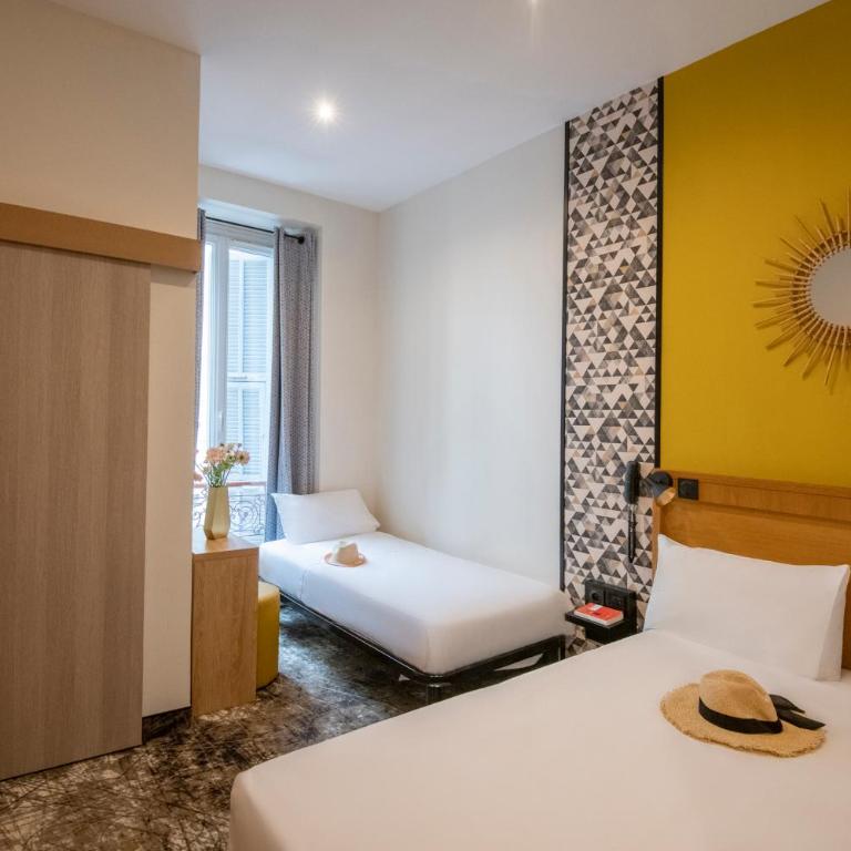 Hotel d'Ostende - Chambre Lits Jumeaux - 1