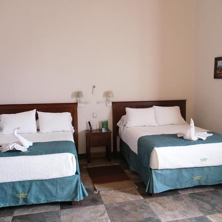 Casa Esmeralda Hotel - Habitación Doble grande - 2 camas - 16