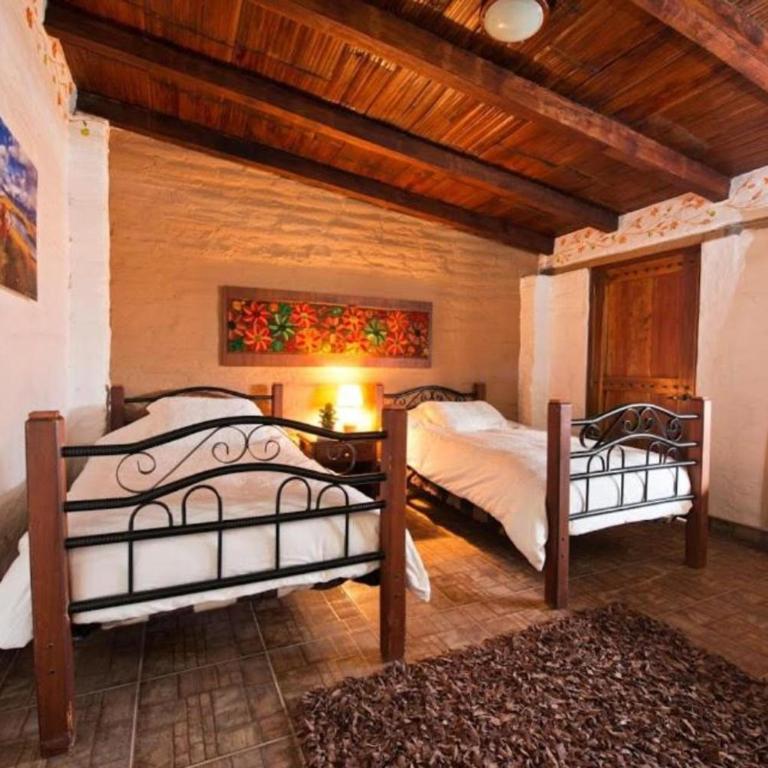 Hacienda El Rejo - Habitación Doble Deluxe - 2 camas - 5
