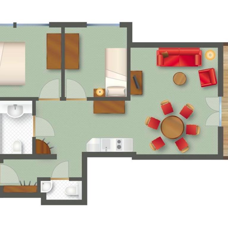 Apart-Hotel Filomena - Apartment (3 Erwachsene) - 1