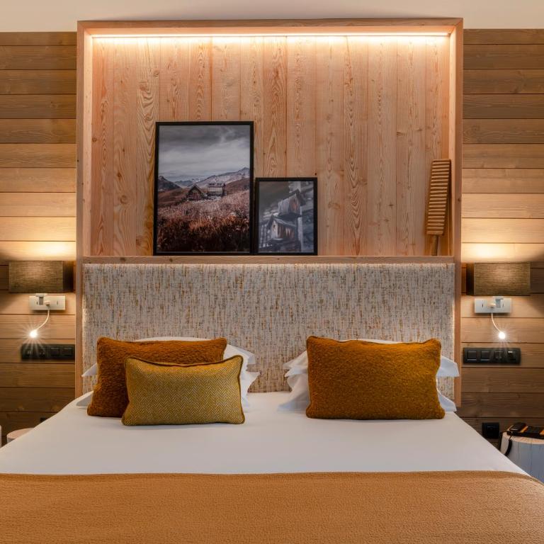 ILY Hotels & Spa La Rosiere - Chambre Quadruple avec Accès au Spa - Vue sur Montagne - 3