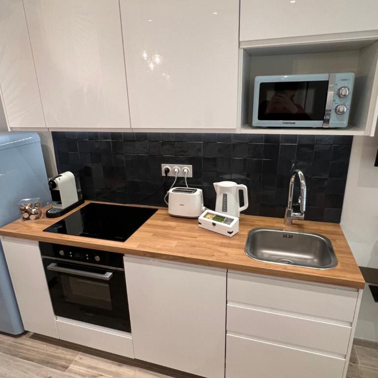 THE PALM central Paris - Comfort and air conditioning in the 9th - Appartement 1 Chambre - 26