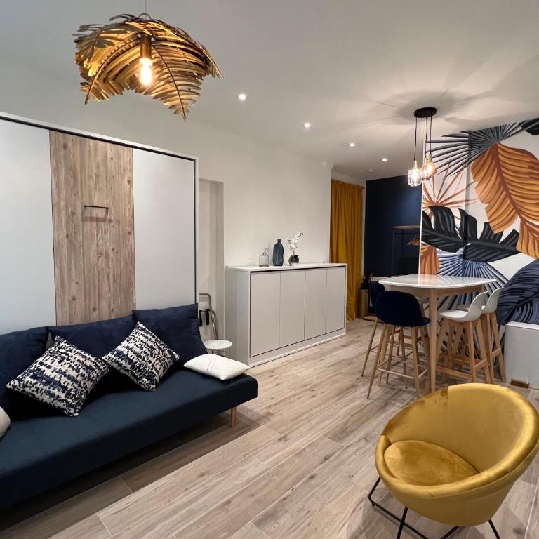 THE PALM central Paris - Comfort and air conditioning in the 9th - Appartement 1 Chambre - 34