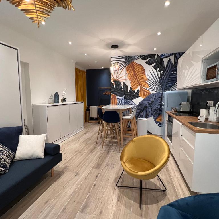 THE PALM central Paris - Comfort and air conditioning in the 9th - Appartement 1 Chambre - 9