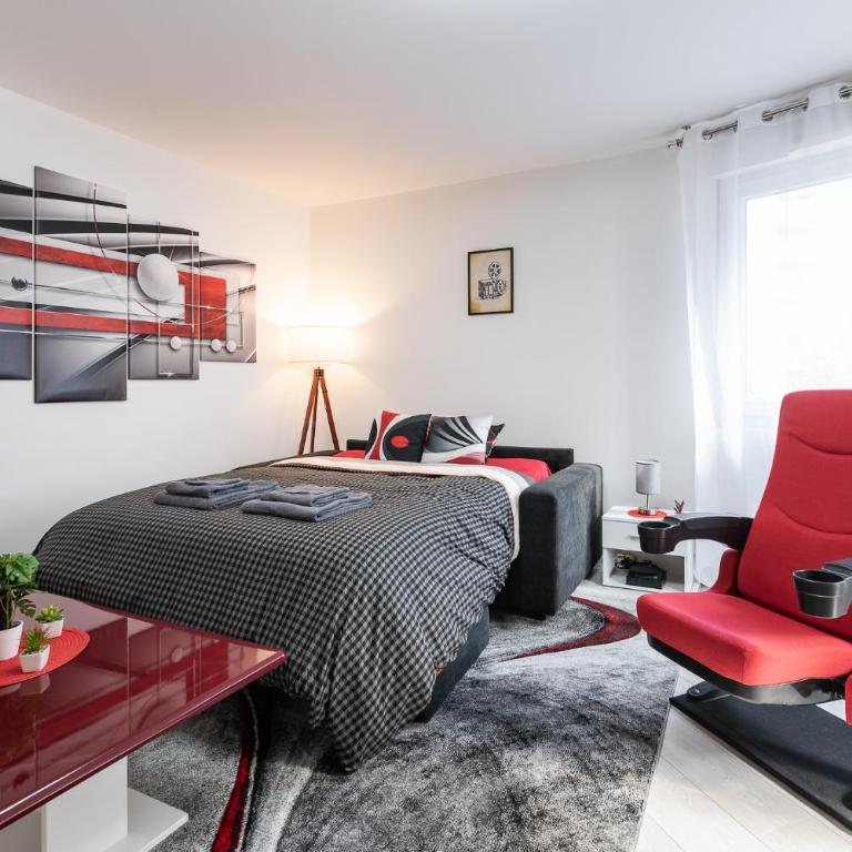 LE STELLA - HYPERCENTRE GARAGE GRATUIT WiFi NETFLIX AMAZON PRIME PROCHE PARC TETE D'OR - Appartement 1 Chambre - 11