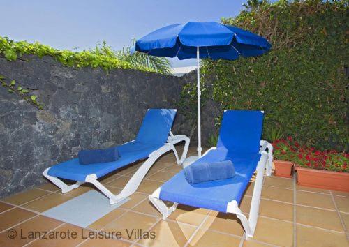 Villa Benedicte sea view, heated pool, bedroom A/C, WiFi, SKY, short walk to Puerto del Carmen - Villa de 3 dormitorios - 8