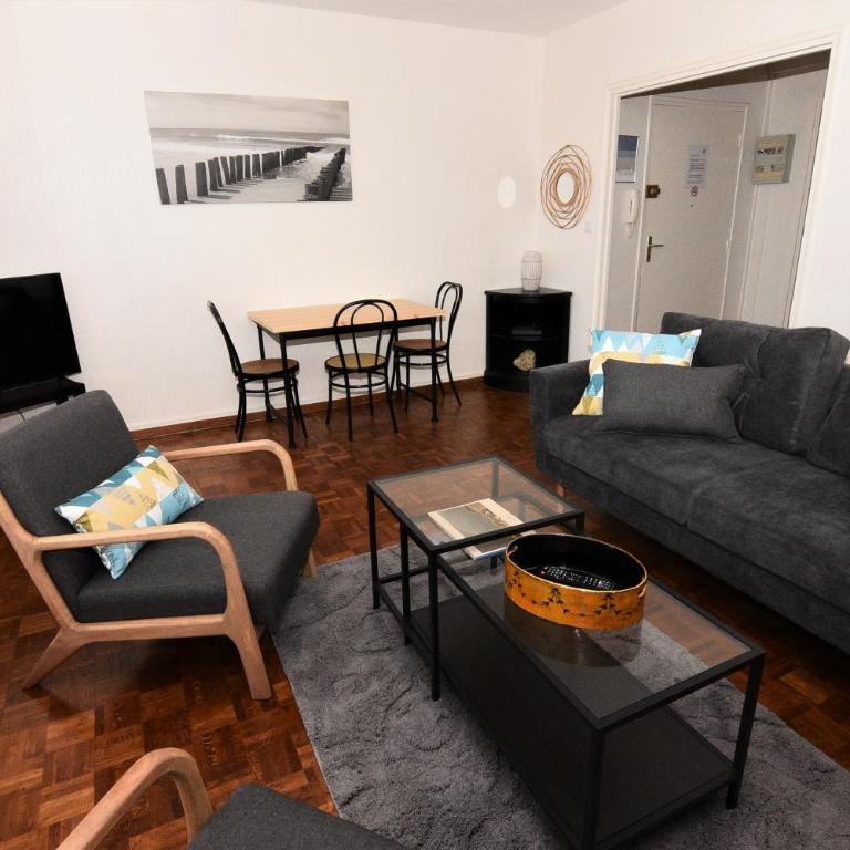 Le Dieppe Plage appartement Vue Mer - Appartement 1 Chambre - 3