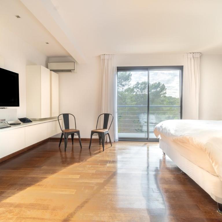9m of center, Cannes high luxe Villa Mila 6bdrooms heated pool Sauna cinema fitness - Villa - 43