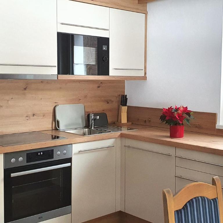 Pension Zur alten Mühle - Apartment mit 1 Schlafzimmer und Balkon - 10