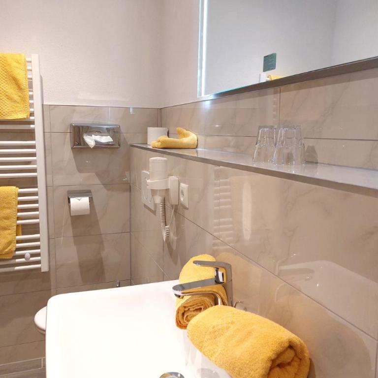 Pension Zur alten Mühle - Apartment mit 1 Schlafzimmer und Balkon - 7
