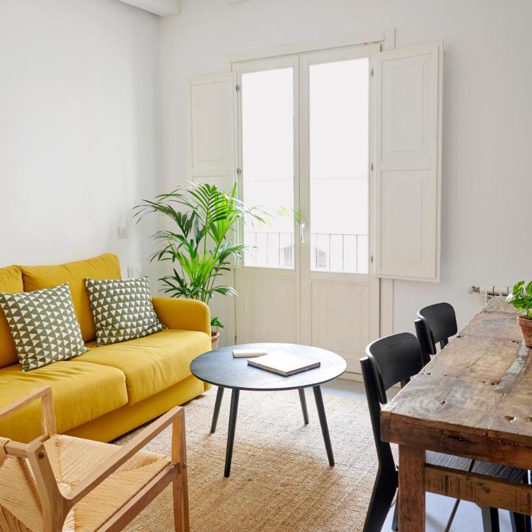 Eco Boutique Hostal Grau - One-Bedroom Apartment with living room and kitchen - 13