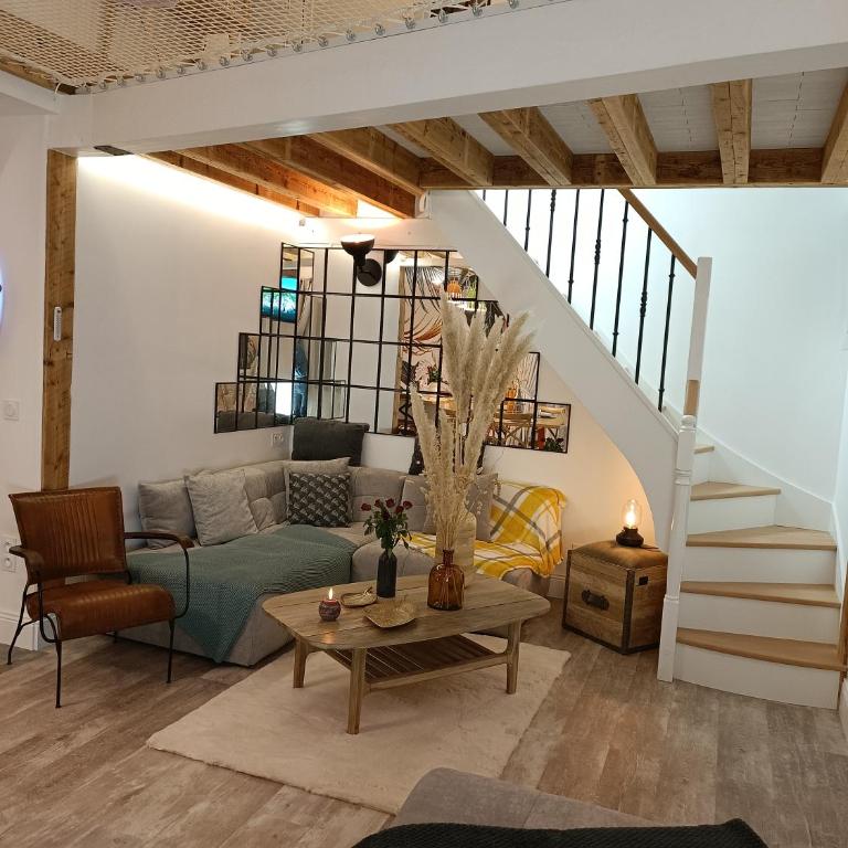 Le Maréchal Duplex - Appartement avec Jacuzzi - CAEN hyper Centre - Appartement 2 Chambres - 6