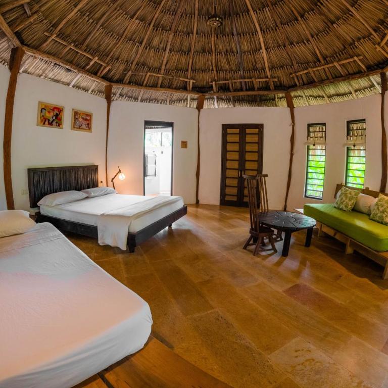 Viajero Tayrona Hostel & Ecohabs - Habitación Doble Superior - 2 camas - 7
