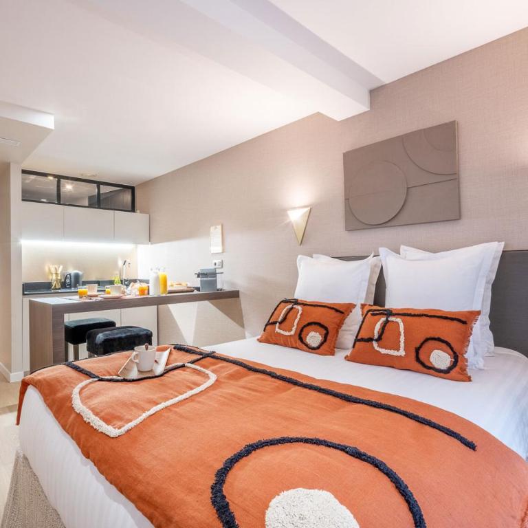 Yuna Les Halles - Serviced Apartments - Studio Supérieur - Vue sur Ville - 22 m² - 8
