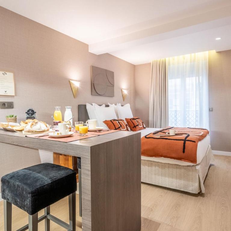 Yuna Les Halles - Serviced Apartments - Studio Supérieur - Vue sur Ville - 22 m² - 10