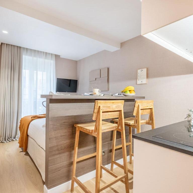 Yuna Les Halles - Serviced Apartments - Studio Classique - Vue sur Ville - 17 m² - 6