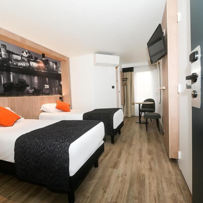 Logis Hôtel Angers Sud - Chambre Lits Jumeaux Standard - 2