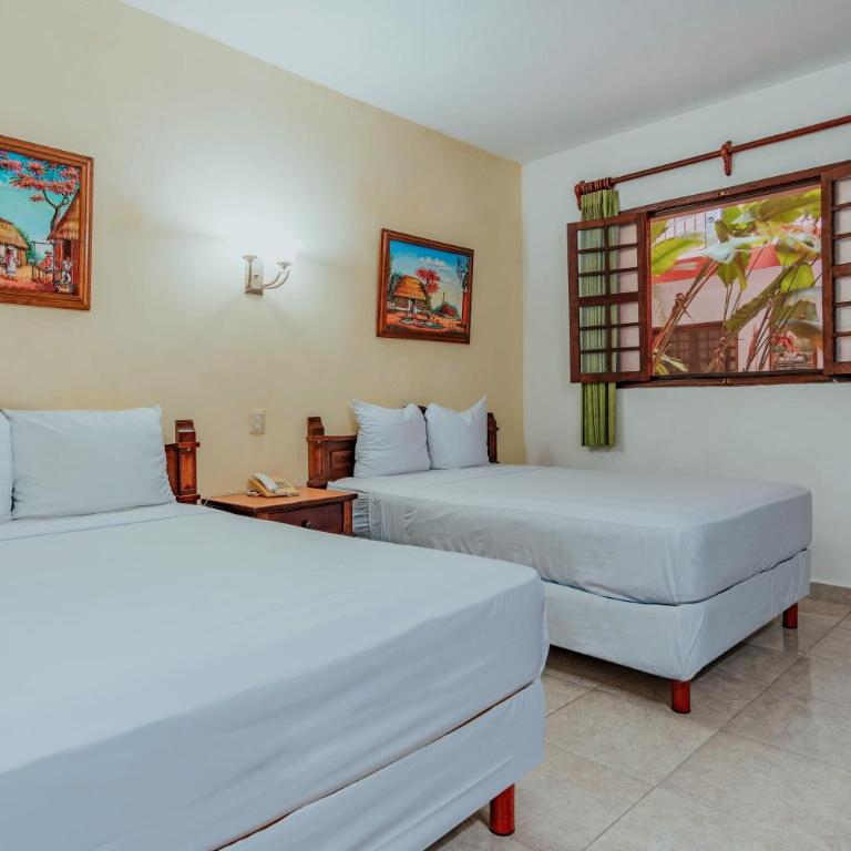 Hotel Santa María Mérida - Standard Double Room with Two Double Beds - 18