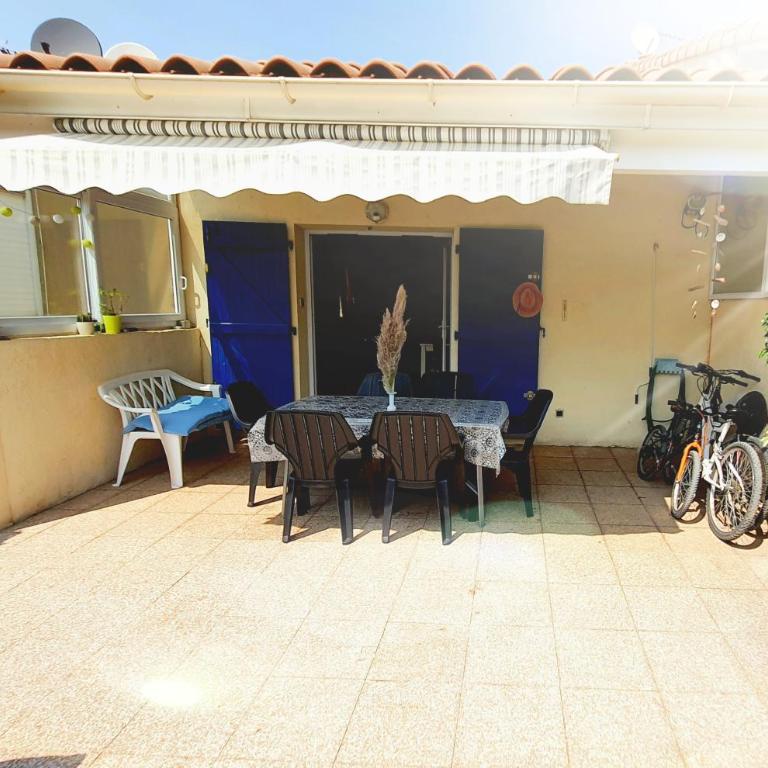 "Perle marines" maison sans vis à vis 200m plage 2 chambres climatisées Piscine dans la residence - Maison 2 Chambres - 6