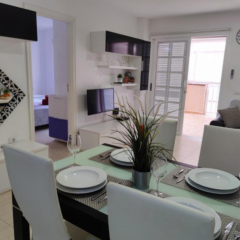 Los Cristianos - heated swimming pool air-conditioned - Apartamento de 2 dormitorios - 6