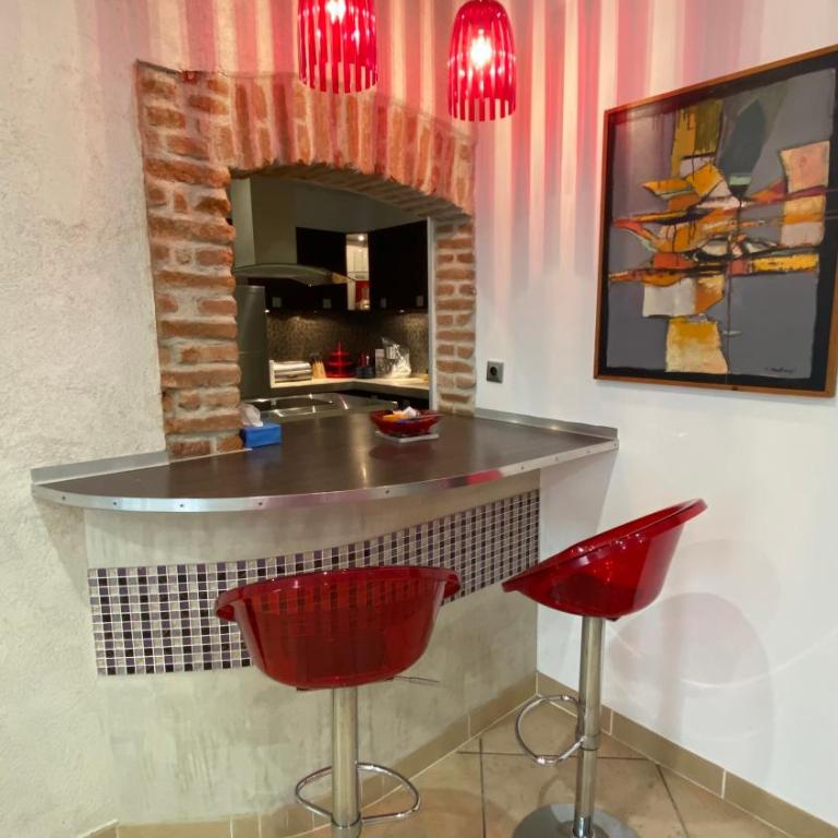 T3 de 140m2 pour 7 pers- Extra centre Ajaccio - À 5 min à pied des plages - Classé 5 étoiles - CASA DI ARTISTI - Apartment mit 2 Schlafzimmern - 3