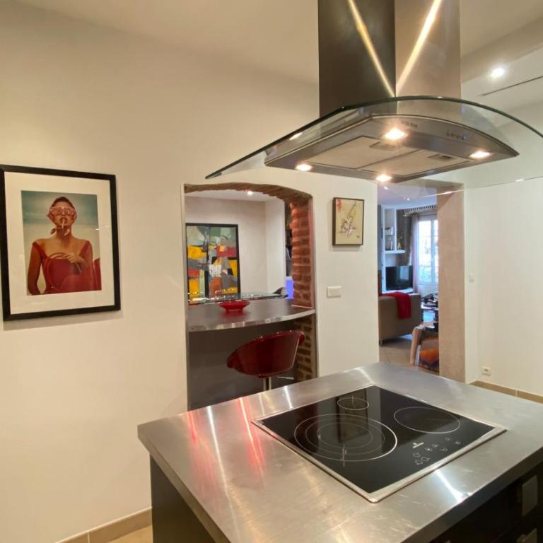 T3 de 140m2 pour 7 pers- Extra centre Ajaccio - À 5 min à pied des plages - Classé 5 étoiles - CASA DI ARTISTI - Apartment mit 2 Schlafzimmern - 22