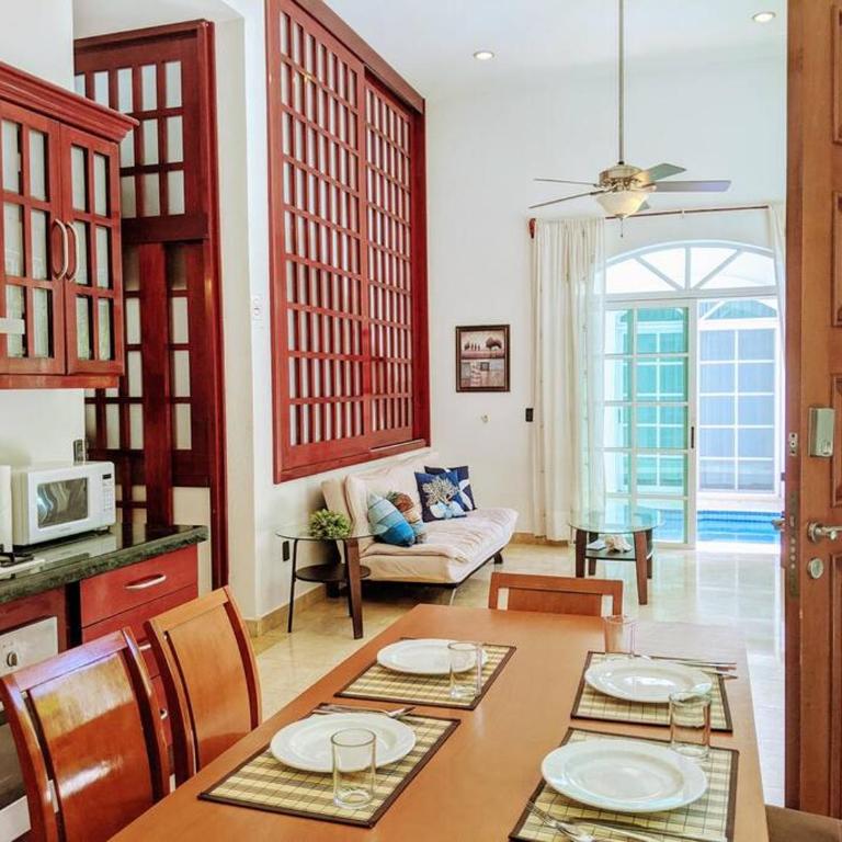 9br 6ba Large groups! Best location in town Walk to beach, 5th ave Cozumel ferry, shopping, nightlife! Roof plunge pool!! Castillo Playacar Fase 1 25max - Vacation Home - 13