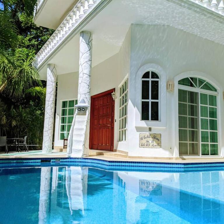 9br 6ba Large groups! Best location in town Walk to beach, 5th ave Cozumel ferry, shopping, nightlife! Roof plunge pool!! Castillo Playacar Fase 1 25max - Vacation Home - 18