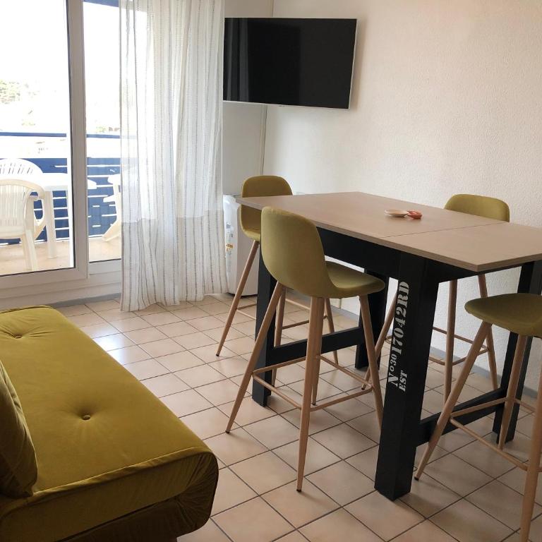 Appartement Climatisé avec Piscine & Mer Bleu Marine - Apartment mit 1 Schlafzimmer - 4