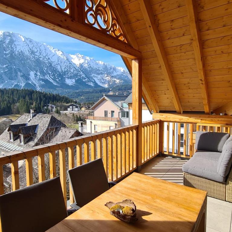 die Tauplitz Lodges - Mountain view Lodge A11 by AA Holiday Homes - Apartment mit Blick auf die Berge - 9