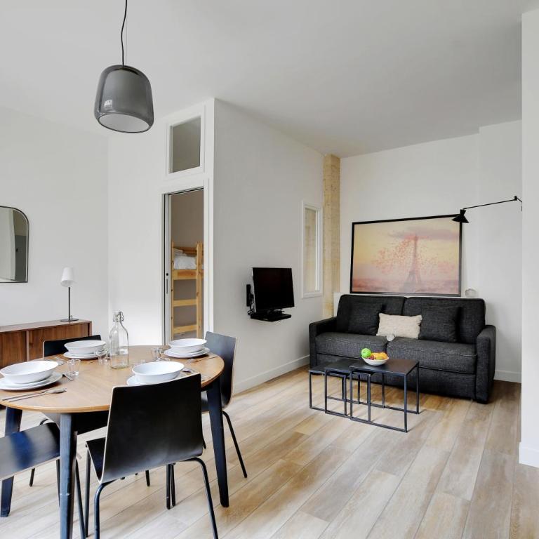 Chic Apartment -2BR-6P- Oberkampf-République - Apartamento de 2 dormitorios - 4