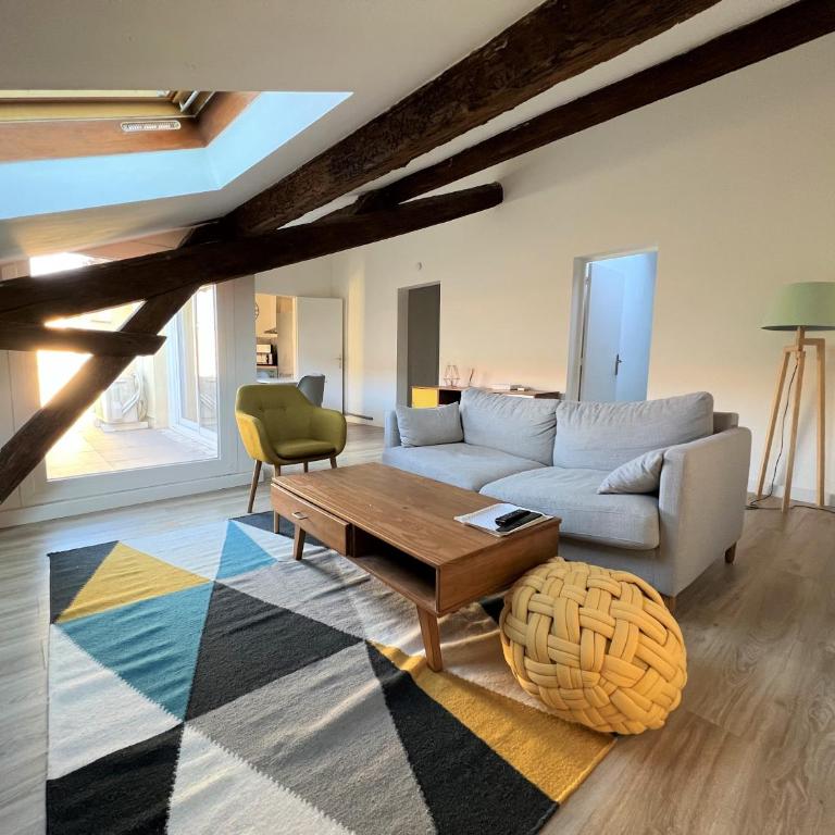 La Dolce Vita Nîmoise Terrasse 100 m des Arènes - Appartamento con 1 Camera da Letto - 2