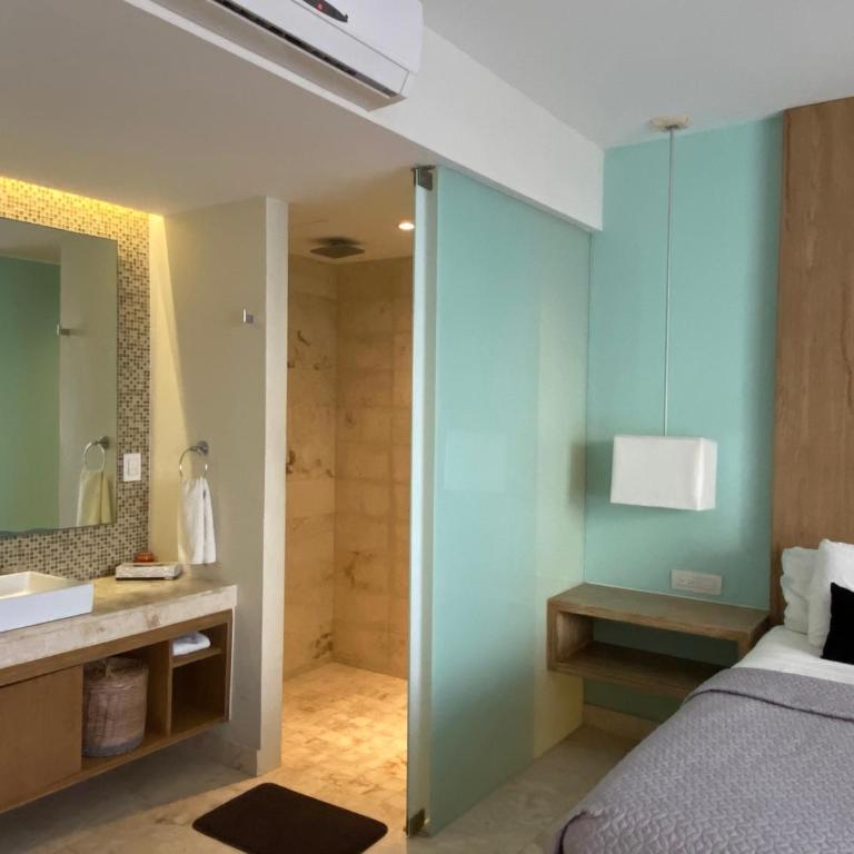 Departamento 2 recámaras Anah - Deluxe Apartment mit Balkon und 2 Schlafzimmern - 56