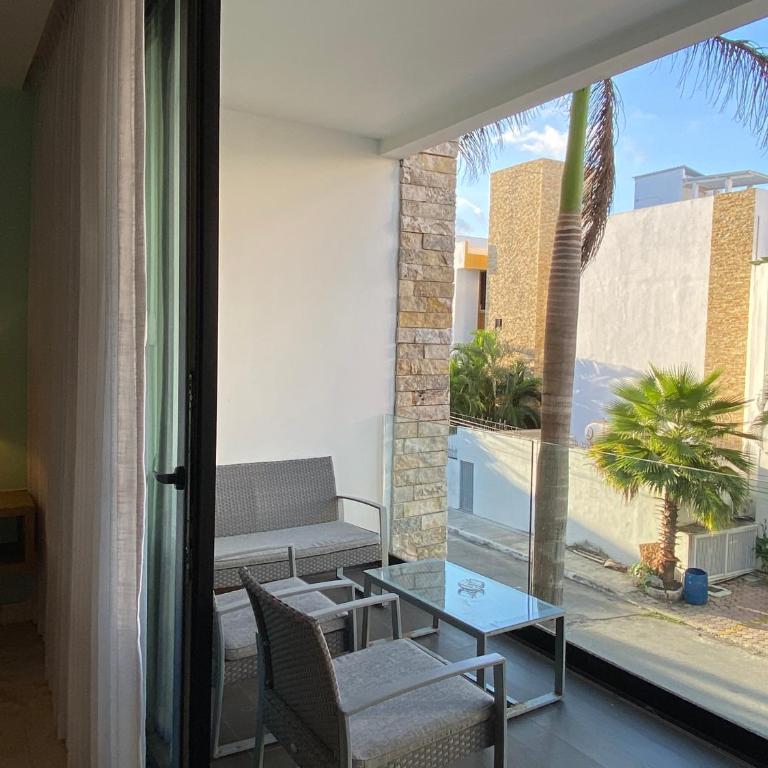 Departamento 2 recámaras Anah - Deluxe Apartment mit Balkon und 2 Schlafzimmern - 60
