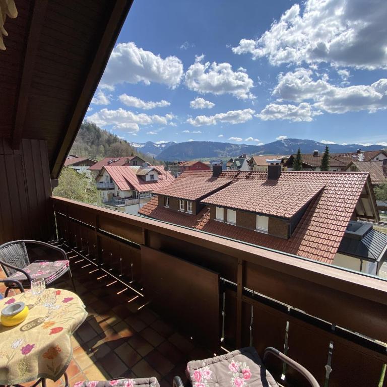 Ferienwohnung Oberstaufenblick - Apartment mit Dusche - 7