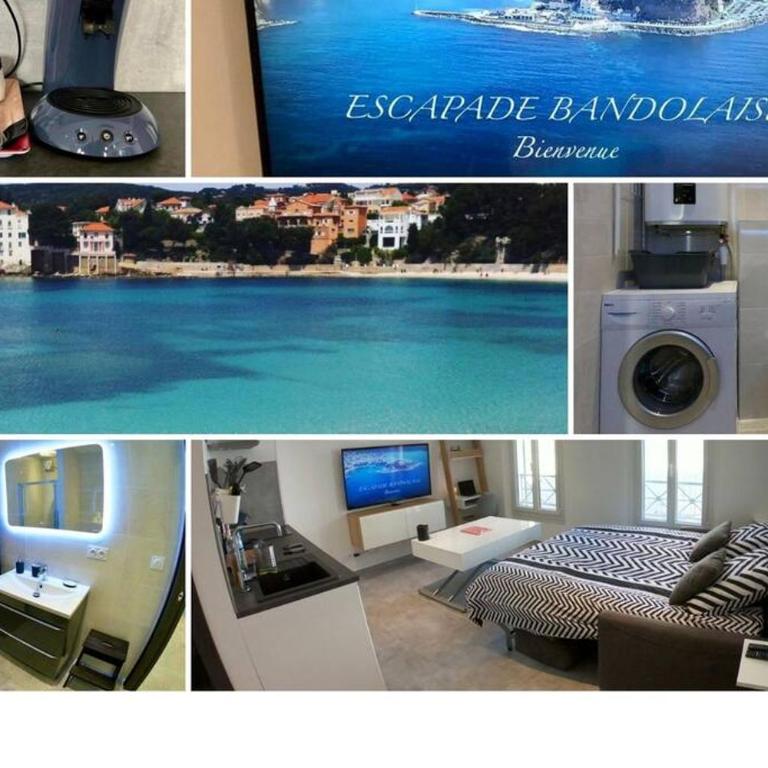 Escapade Bandolaise, 100 mètres de la plage - Studio - 10