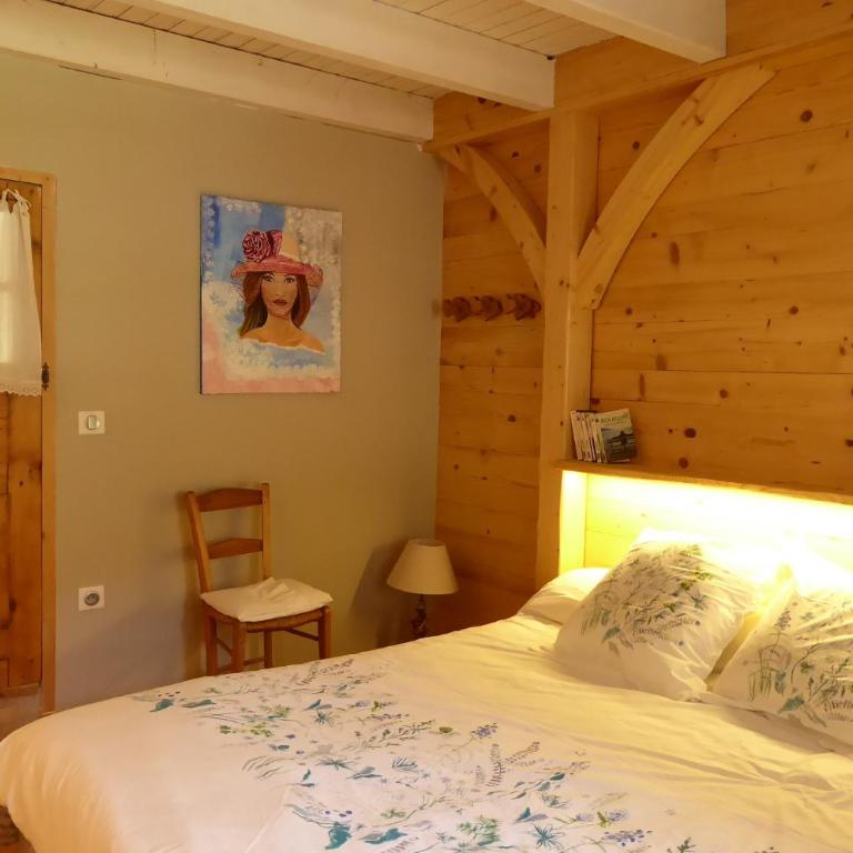 Chambre d'hôtes l'Aire du temps Savoyard - Chambre Double - 1