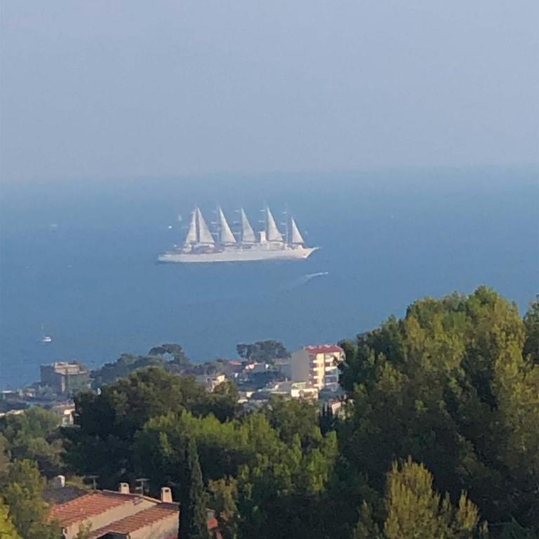 VUEMER Bandol - GRANDE TERRASSE de 45m2 VUE MER PISCINE PARKING - Apartment mit 1 Schlafzimmer - 10