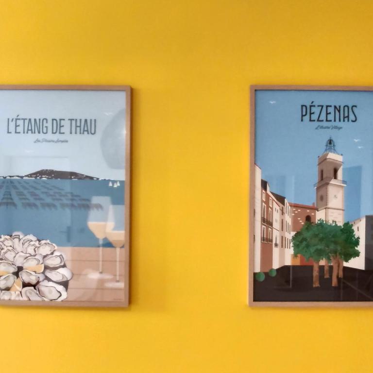 ColorPop - Netflix Wifi Tout équipé - Appart Pézenas Centre - Apartamento de 2 dormitorios - 9