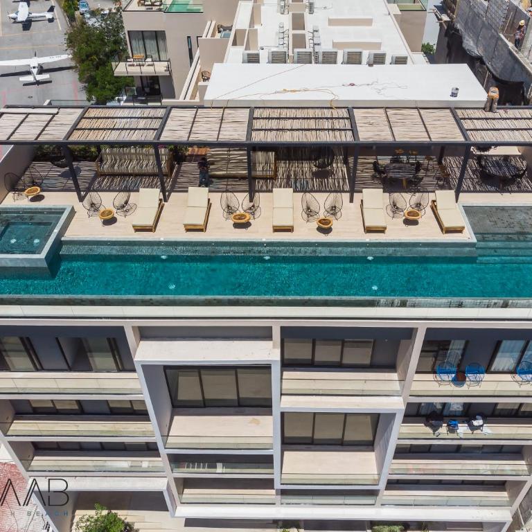 Big Studio at KAAB BY THE BEACH with roof top pool near Paseo del Carmen Mall - Estudio Superior - 44