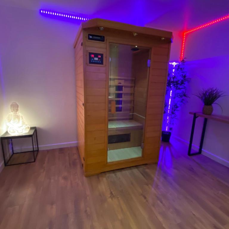 COSY & SPA Appartement Luxe JACUZZI SAUNA Suite Cristal - Suite mit Whirlpool - 8