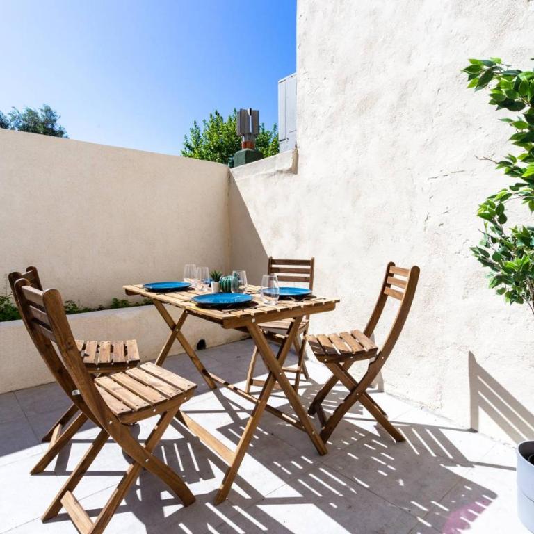 MaxBnb - CLIMATISÉ - Grand Studio 37m2 & terrasse 30m2 - Est - One-Bedroom Apartment - 3