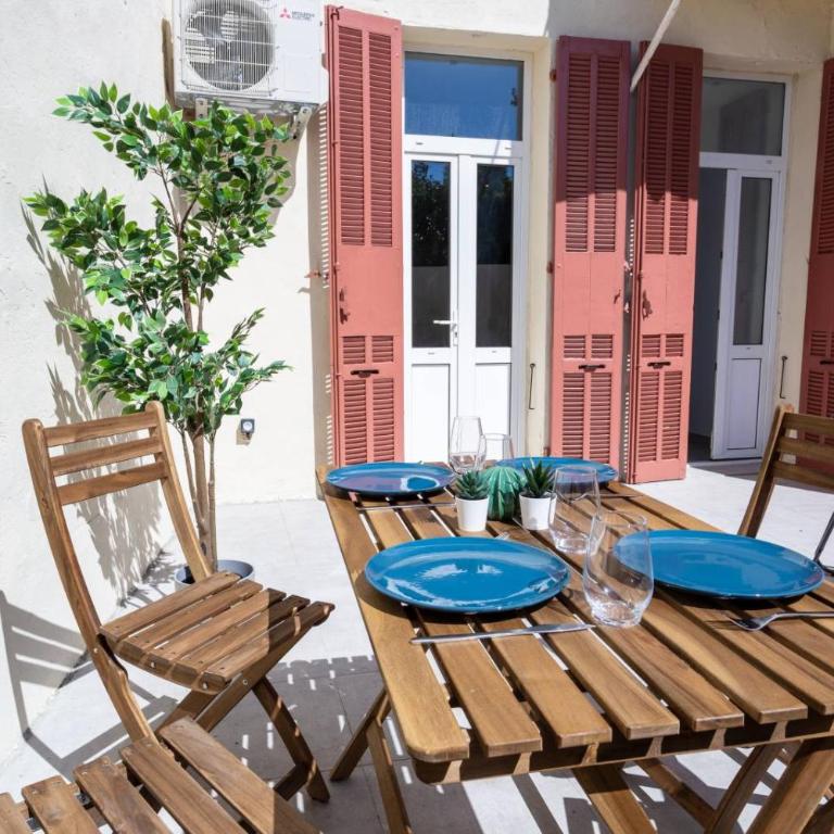 MaxBnb - CLIMATISÉ - Grand Studio 37m2 & terrasse 30m2 - Est - One-Bedroom Apartment - 4