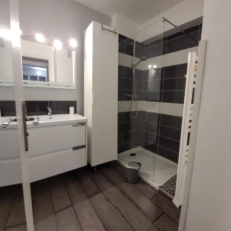 Au calme, 200m du centre T2 avec balcon et parking - Appartement 1 Chambre - 57