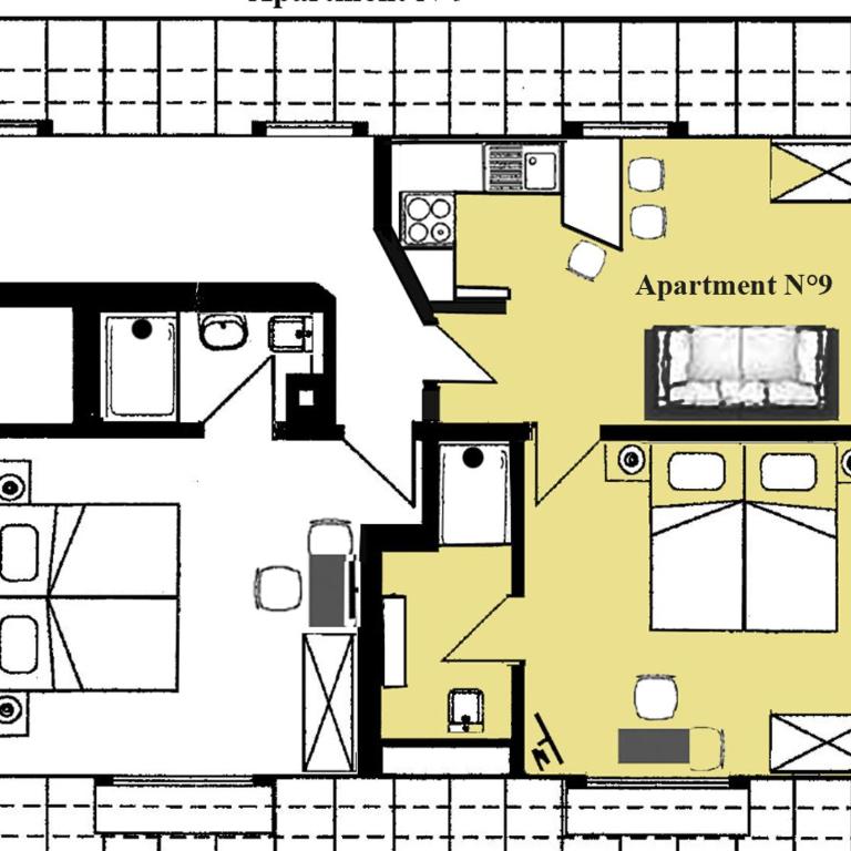 Hotel Montfort-Schlössle - Suite-Ferienwohnung Nr. 9 mit Seeblick - 10
