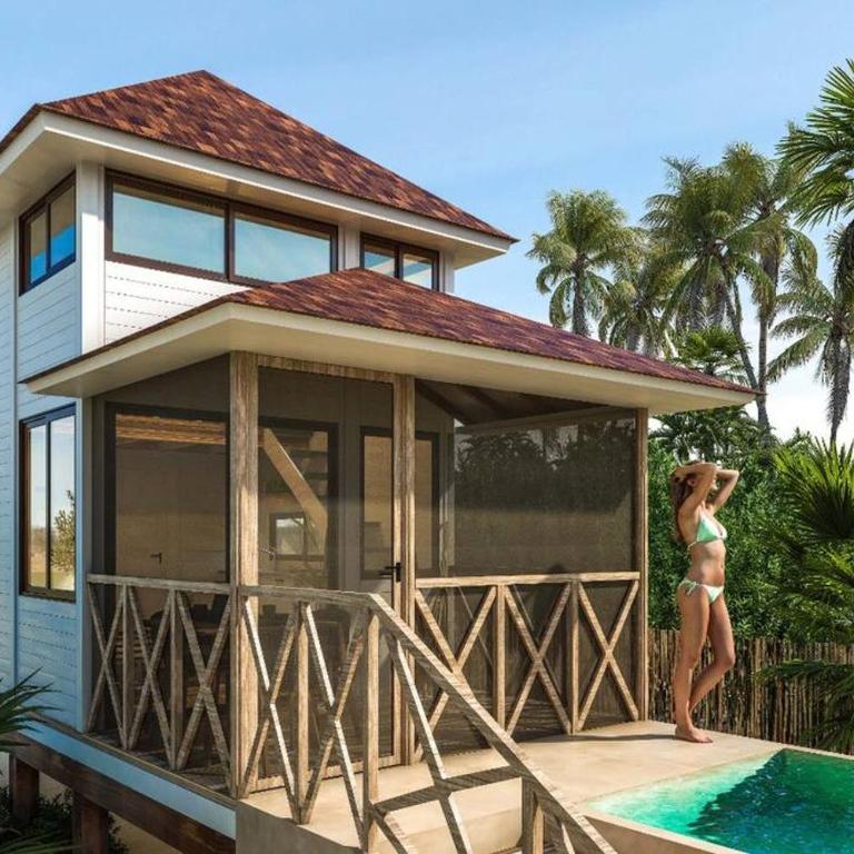Tiny House Isla Mujeres - One-Bedroom Chalet - 16