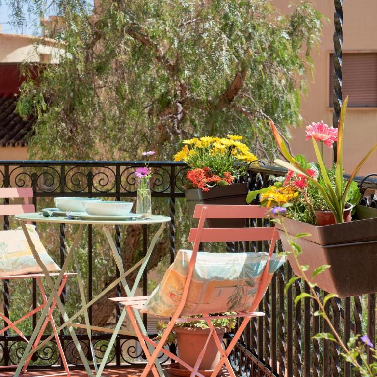Villa Rosita Suites en Playa de la Malagueta con terraza - Apartamento con balcón - 12