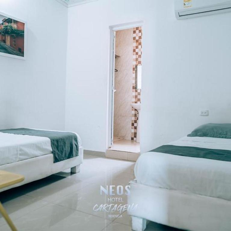 Neos Hotel Cartagena - Habitación Doble - 2 camas - 2